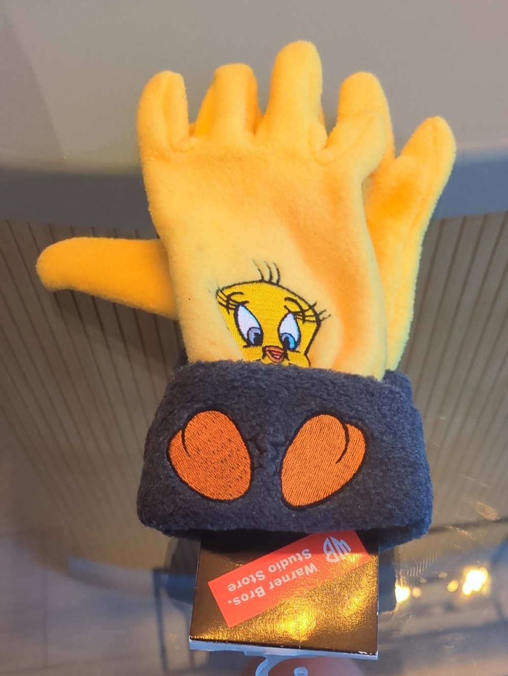 Tweety Bird Gloves